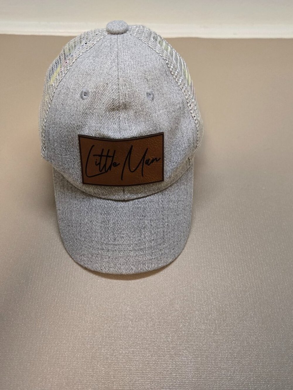 'Little Man' Toddler Adjustable Snapback Baseball Cap